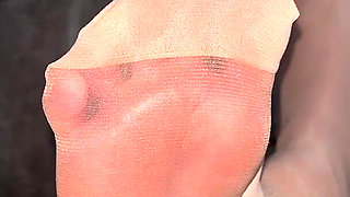 Nylon Foot Humiliation JOI - Obey Your Goddess - Ivys Feet