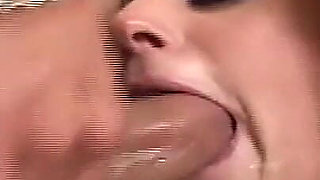 She Makes a Lot of Effort to Get His Balls in Her Mouth