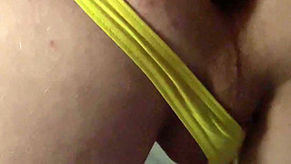 Double Extension of the Butt in a Thong