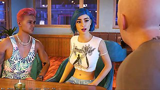 Tattooed fantasies and wild hentai parties