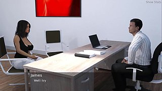 Project Hot Wife Sexy Milf On Her New Work Place Ep 5