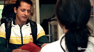 Costas's Steamy Hotel Date Fuels Blonde Babe Desire