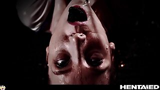 Lottie Magne - Horny Petite Teen 18+ Girl Laying Alien Eggs - Hardcore Monster Cock Birth Oviposition Creampie Ahegao