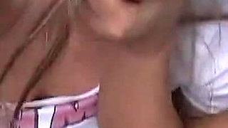 College Dorm Blowjob Party - Horde of Horny Sluts Suck One Lucky Cock