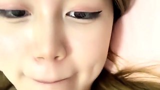 Japanese teen hello mikity toyed and facialized