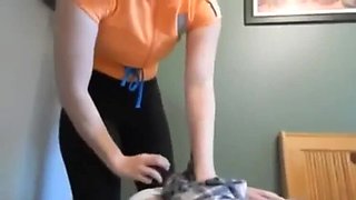 Blonde Step Sister Gives Step Brother a Hot Shower Blowjob