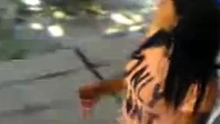 Indonesian Babe's Striptease