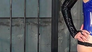Face Fuck, Strap-on, Pin-up Model Gets the Virgin Anal of Two Pervert Men and Makes Them Her Own
