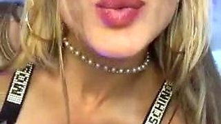 Hot Blonde Babe Solo Masturbation