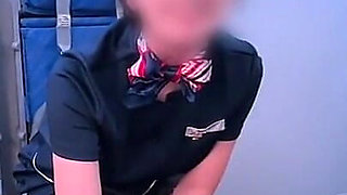 Flight Attendant and Airplane Sex She Makes Me Erect Over and Over Again Until I'm on the Verge of Ejaculation