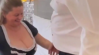 Marie the Maid Is Fucking the Boss