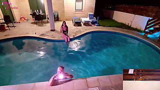 Poolside Peepers Turned Playmates - Our Wettest Holiday Surprise!