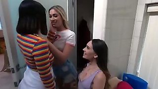 Stud makes these sexy ladies beg for pranking him
