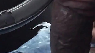 She Doesn’t Care if Anybody Sees Her Throat on My Dick