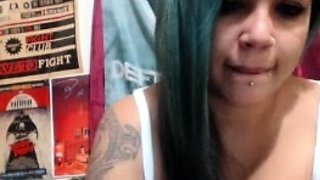 BBW White Chick Big Boobs Cam Play