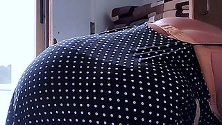 Licked wife's big ass and then put the dick in her mouth