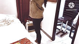 Young Bhabhi Play with Husband's Penis