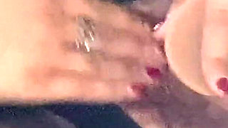 After Being Creampied a Pussy Yes Fucks the Rubber Cock Full of Cum