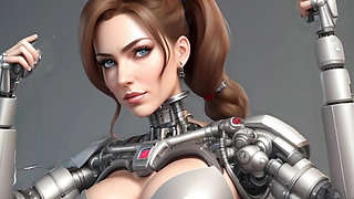 3D Hentai Cybernetic Babes - Digital Art