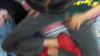 Step Daughter Jerks Her Step Dads Hard Cock to Big for Her Tiny Small Petite 18 Year Old Vergin Pussy