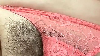 Got Caught Playing with Pussy Balls Toy and He Cum on My Tits