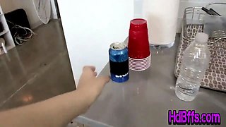 Insane teens pussies eaten out and banged before facial cumshot