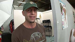 Barry and Aliysa's big cock scene