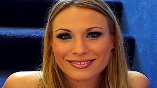 Blonde amateur milf does anal on pov camera 11