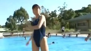 Cute Wear Dissolve Swimsuit In Swimming Pool