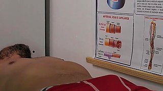 Nurse Gets Excited by Patient's Erection