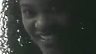Two Young Black Lesbians with Nice Tits Lick Each Other's Pussy and Enjoy