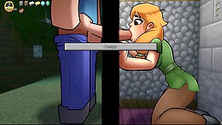 Clumsy gameplay in cowgirl style with cock teasing