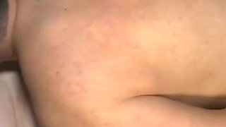 Redhead BBW gets her pussy fisted and sucks cock