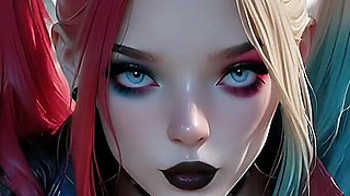 Harley Quinn’s Naughty Little Crime Spree - Ai-generated