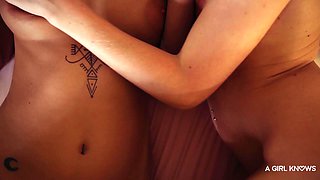 Sicilia's Exciting Passion Sparks Desire in Euro Lesbian Romance