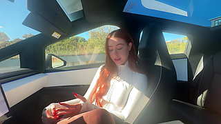 Taking My Best Friends Girlfriends Virginity- Creamy Car Sex