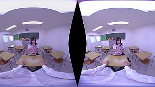 Japanese School Girl Gives You A Special Gift - Asian Pov Blowjob