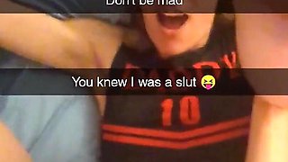 Real Cheating Girlfriend Gets Creampie Revenge on Snapchat -richelle Rose