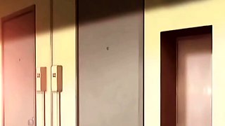 Japanese anime maid caught