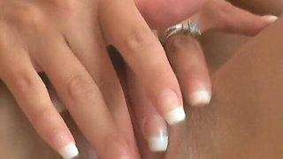 Jan Masturbating Her Perfect Pussy and Touching Her Big Boobs