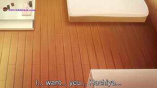 Sexy Beauty with Big Breasts Moaning and Cumming from my Cock(Hentai Sex) Eng Sub