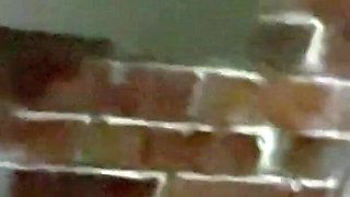 Punished Rod by Leaving Him Outside Blindfolded and Chained to the Drainpipe by His Chastity Cage X