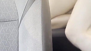 Romantic Car Sex with Asian Teen and Big Creampie