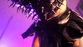 Bdsm bitch toys ass and pierced pussy in fetish hd solo