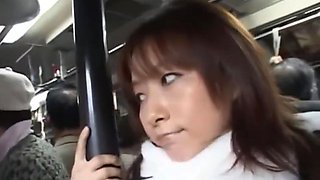 Japanese sexual harassment on the bus PART-1