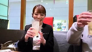 Japanese teen blowjob and hard fuck uncensored