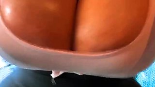 Beautiful blonde nanny and big boobed blonde MILF get pumped