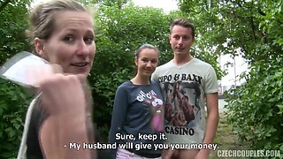 Gorgeous Czech Teen 18+ And Her Bf Meet Swingers