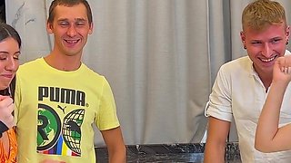 Christmas Hot Student Creampie Orgy