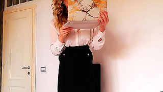 Micropenis loser got humiliated by babe